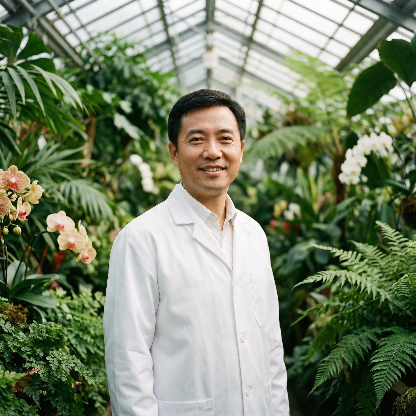 福利姬植物专家陈建华